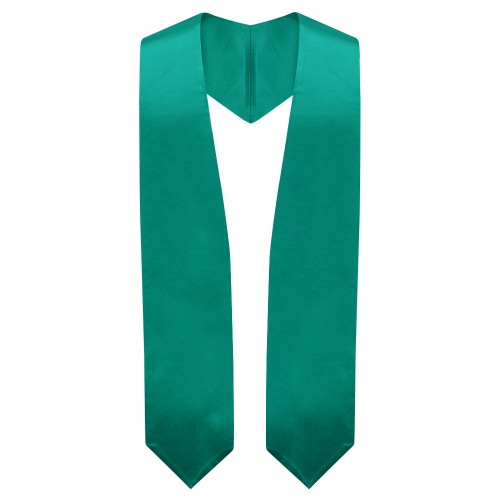 Emerald Green Graduation Stole 