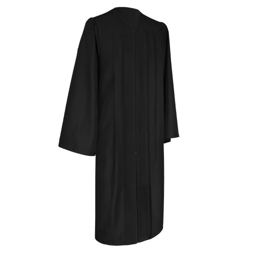 Eco-Friendly Black Bachelor Graduation Gown