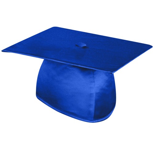 Child Royal Blue Graduation Cap