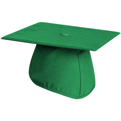Matte Green Graduation Cap