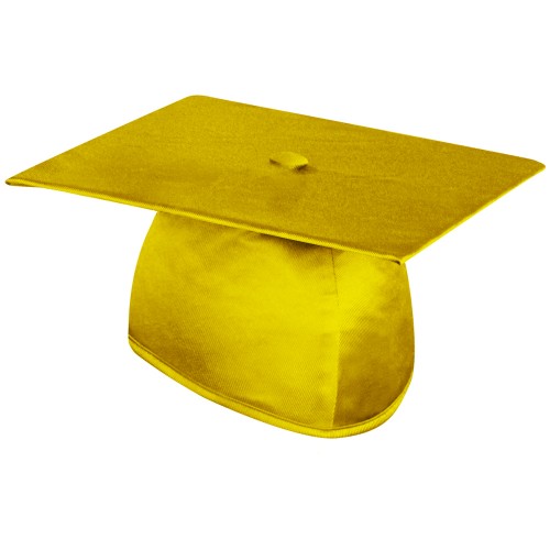 Shiny Gold Graduation Cap