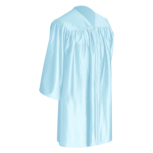 Light Blue Child Graduation Gown