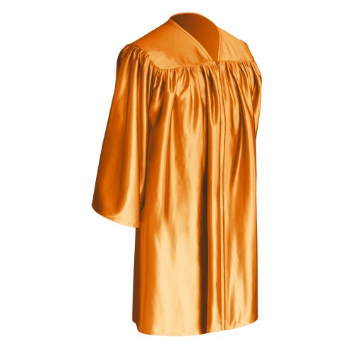 Orange Child Graduation Gown