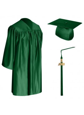 Hunter Child Graduation Cap, Gown & Tassel