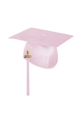 Child Pink Graduation Cap with Tassel