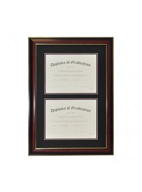 Double Document Diploma Frame
