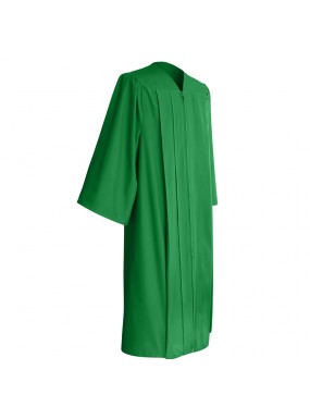 Matte Green Middle School and Junior High Graduation Gown