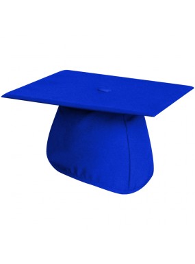 Matte Royal Blue Graduation Cap