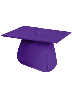 Matte Purple Graduation Cap