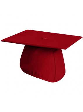 Matte Red Graduation Cap