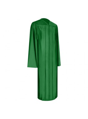 Shiny Green Bachelor Graduation Gown