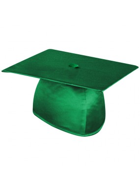 Shiny Green Graduation Cap