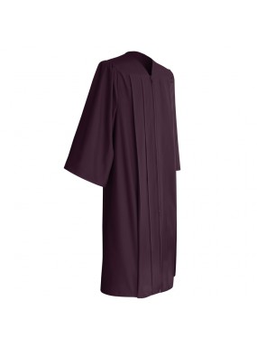 Matte Maroon Technical and Vocational Graduation Gown
