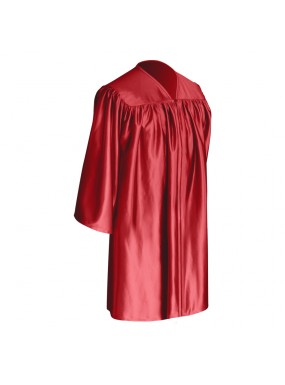 Child Red Graduation Gown