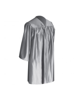 Silver Child Graduation Gown
