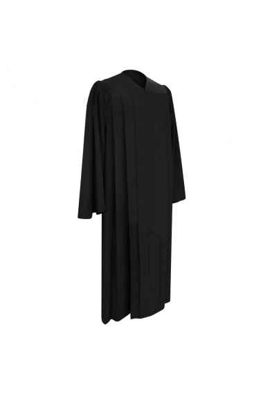 Black Satin Gown & Hat - Convo Wear