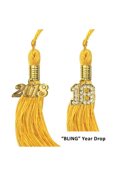 CLEARANCE Gold Tassels, individually wrapped