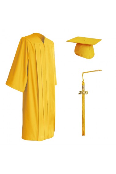 Buy Graduation Cap, Gown, Tassel & Stole Set: Shiny Finish