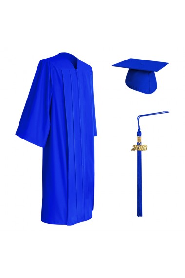 Kids Black Convocation Gown - Convocation Gowns Palace