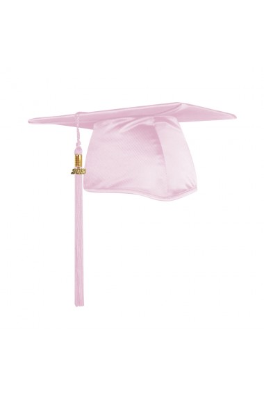 Endea Graduation Child, Preschool, and Kindergarten Shiny Cap & Gown (Pink,  30 (3'9