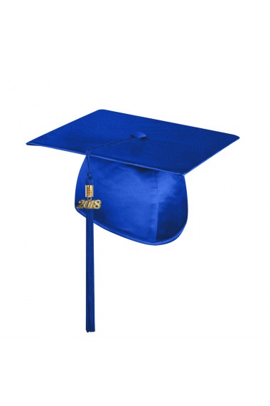 Shiny Royal Blue High School Cap & Tassel - Graduation Caps – Graduation Cap  and Gown